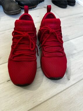 Jordan Men's Red Low-Top Sneakers